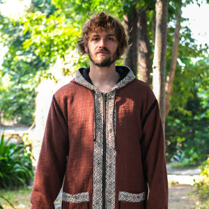 Zeferino Earthy Nomad Button-Down Utility Over-Jacket